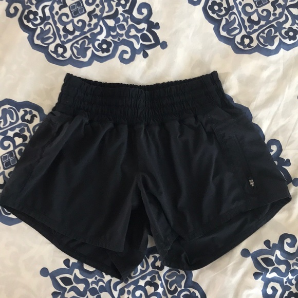 lululemon athletica Pants - Lululemon Black Tracker Shorts